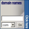 Register domain names at Tashosting